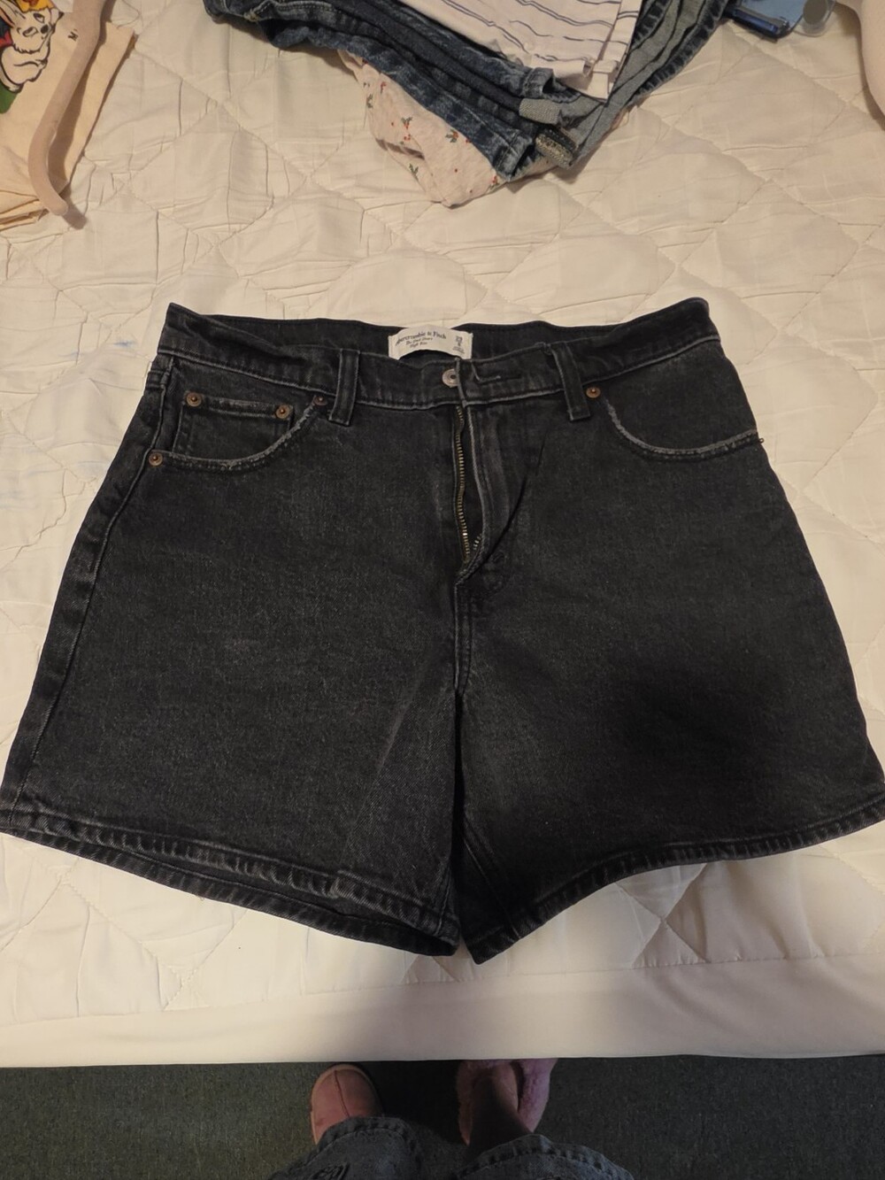 Abercrombie & Fitch The Dad Short High Rise